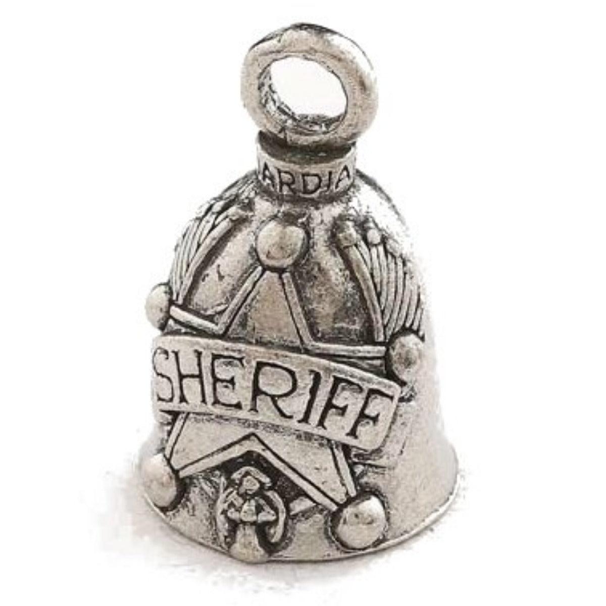 Daniel Smart Guardian Bell® Sheriff, Pewter, 1.5 x 1 in - American Legend Rider