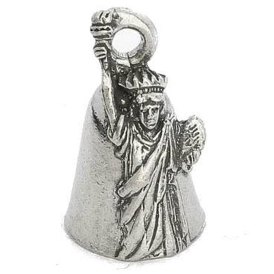 Daniel Smart Guardian Bell® Statue of Liberty, Pewter, 1.5 x 1 in - American Legend Rider