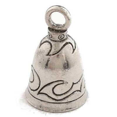 Daniel Smart Guardian Bell® Tribal, Pewter, 1.5 x 1 in - American Legend Rider