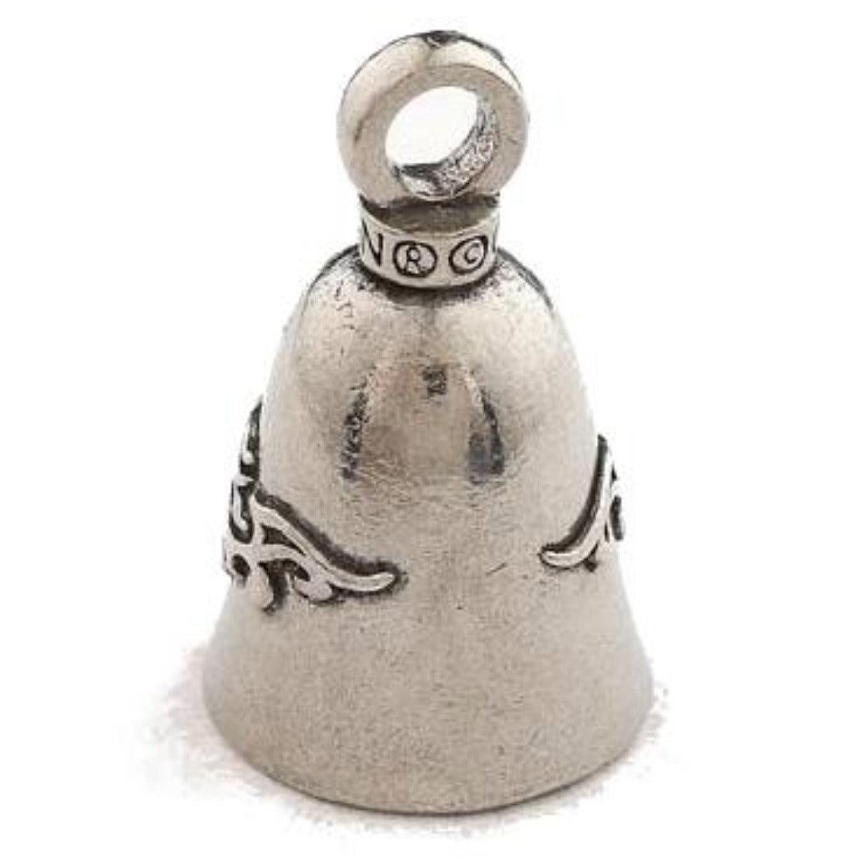 Daniel Smart Guardian Bell® Tribal Spade, Pewter, 1.5 x 1 in - American Legend Rider