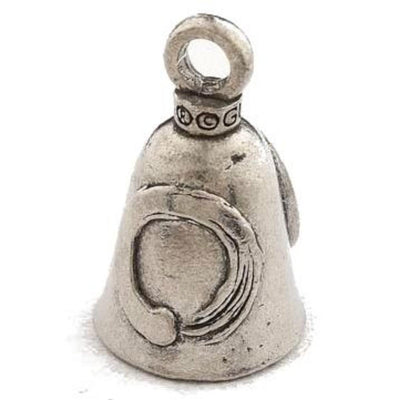 Daniel Smart Guardian Bell® Ying Yang, Pewter, 1.5 x 1 in - American Legend Rider