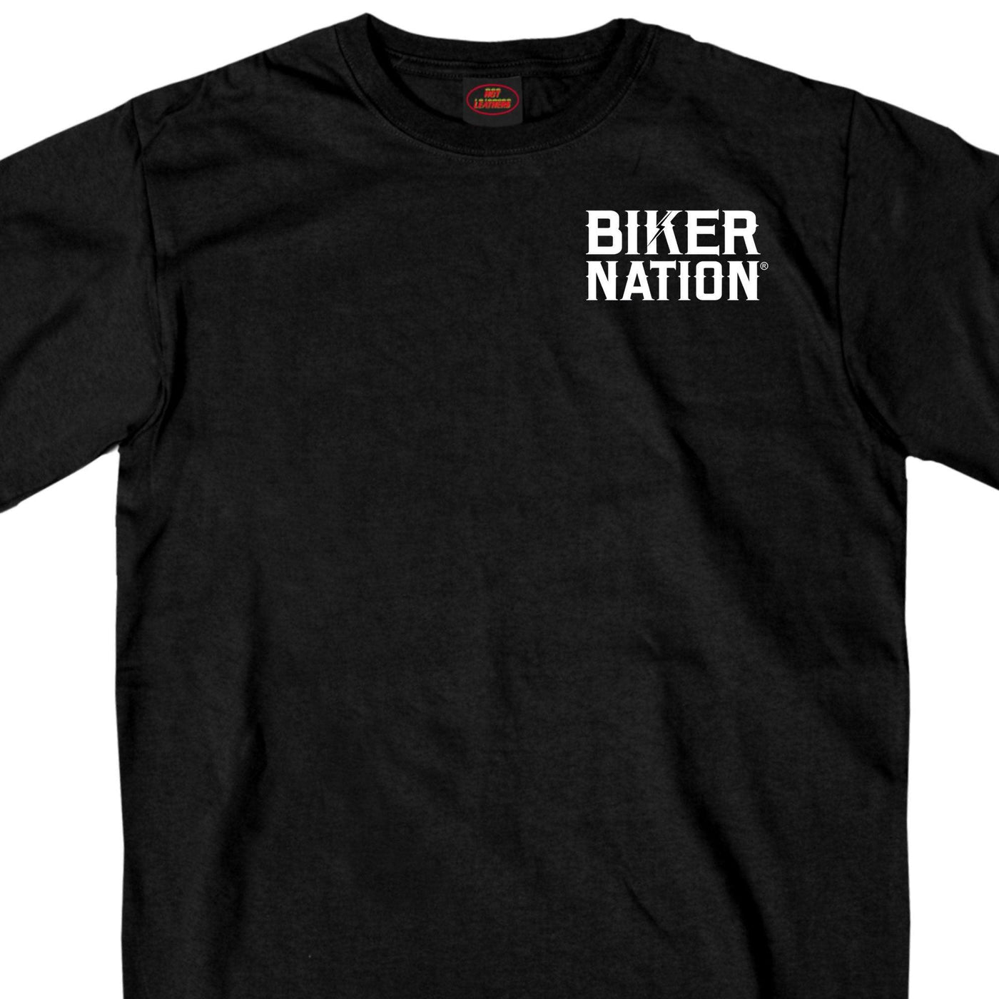 Hot Leathers Men's Open Road T-Shirt, Black - American Legend Rider