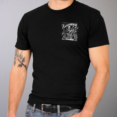 Hot Leathers Men's Vintage Reaper T Shirt - American Legend Rider