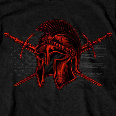 Hot Leathers Defend Your Liberty Roman Soldier T-Shirt