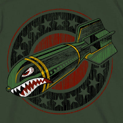 Hot Leathers Men's Shark Bomb Short Sleeve T-Shirt