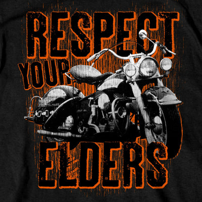 Hot Leathers Men's Respect Your Elders Short Sleeve T-Shirt