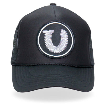 Hot Leathers Screw U Trucker Hat - American Legend Rider