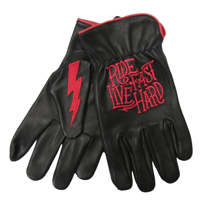 LvX30-Racer / Motorcycle leather gloves(Unisex)