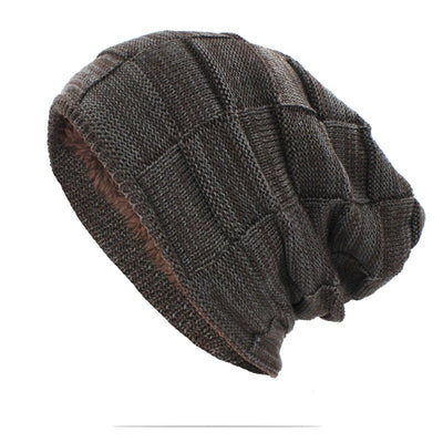 A high-quality Casual Winter Knitted Beanie Hat on a white background.