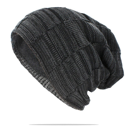 A high-quality Casual Winter Knitted Beanie Hat on a white background.