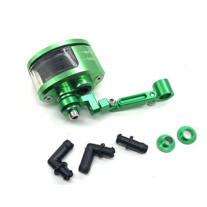 Motorbike Clutch & Brake Cylinder Fluid Reservoir Cup - Green