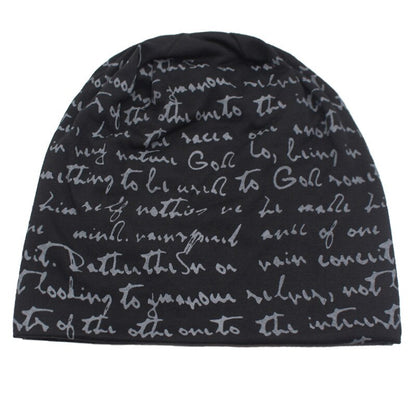 A Fashionable Printed Beanie Hat