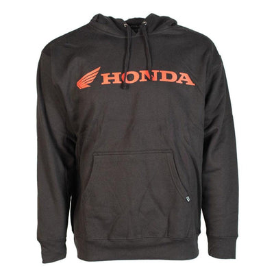 Factory Effex Men's Honda Horizontal Pullover Hoodie, Black - American Legend Rider