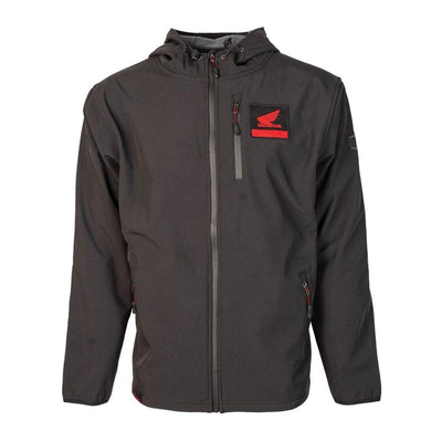 Factory Effex Honda Tech Soft-Shell Jacket, Black - American Legend Rider