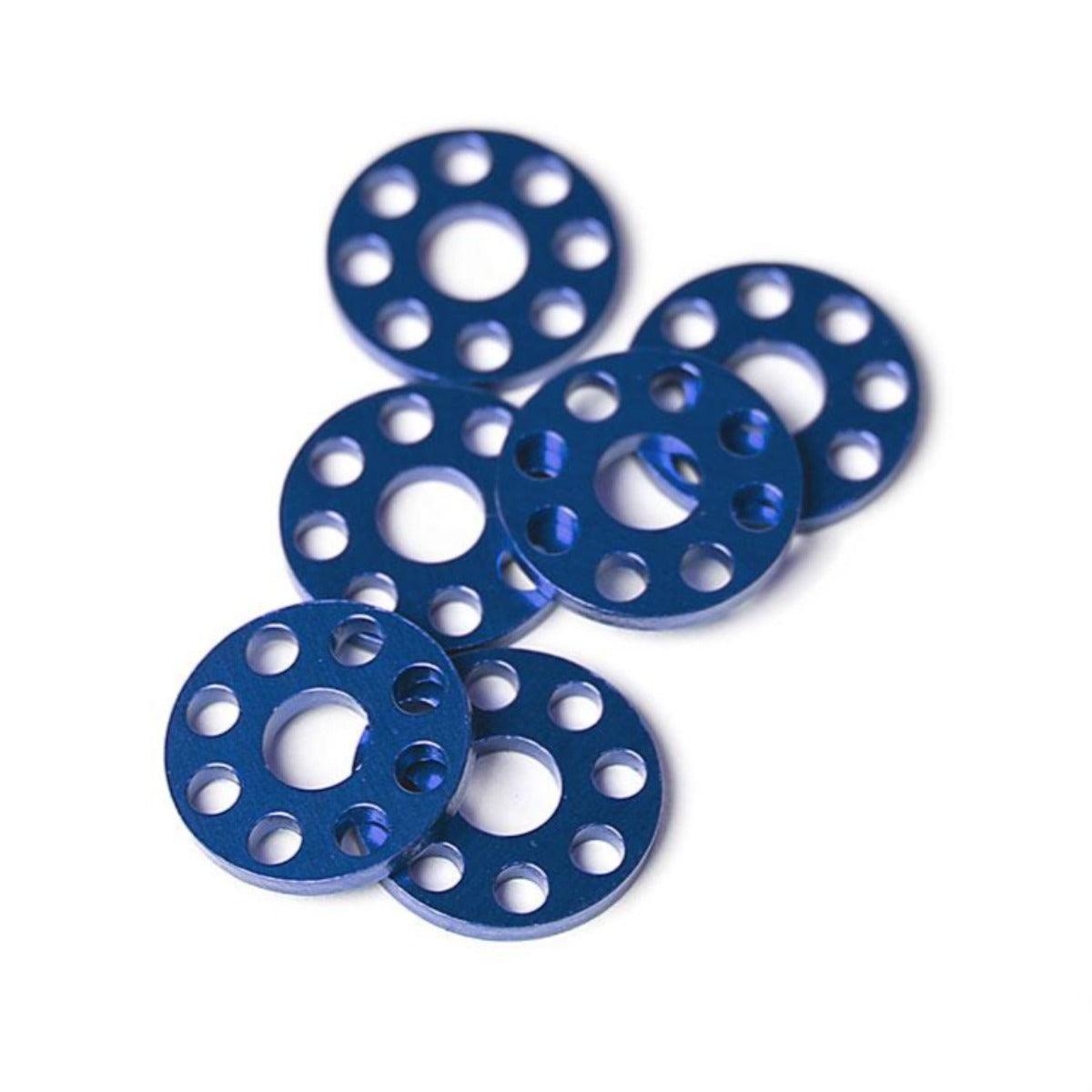 Factory Effex UltraLite Drilled Aluminum Washers - 25mm - American Legend Rider