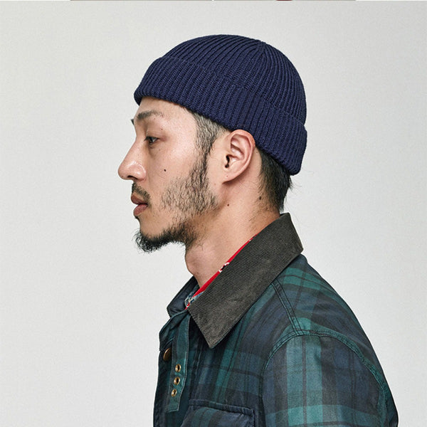 Wool Knitted Skull Cap Beanie