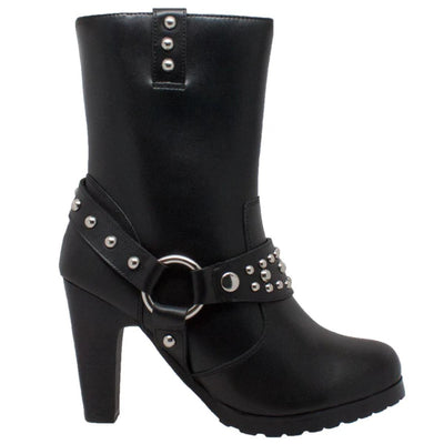 Daniel Smart Heeled Boots with Studs - American Legend Rider