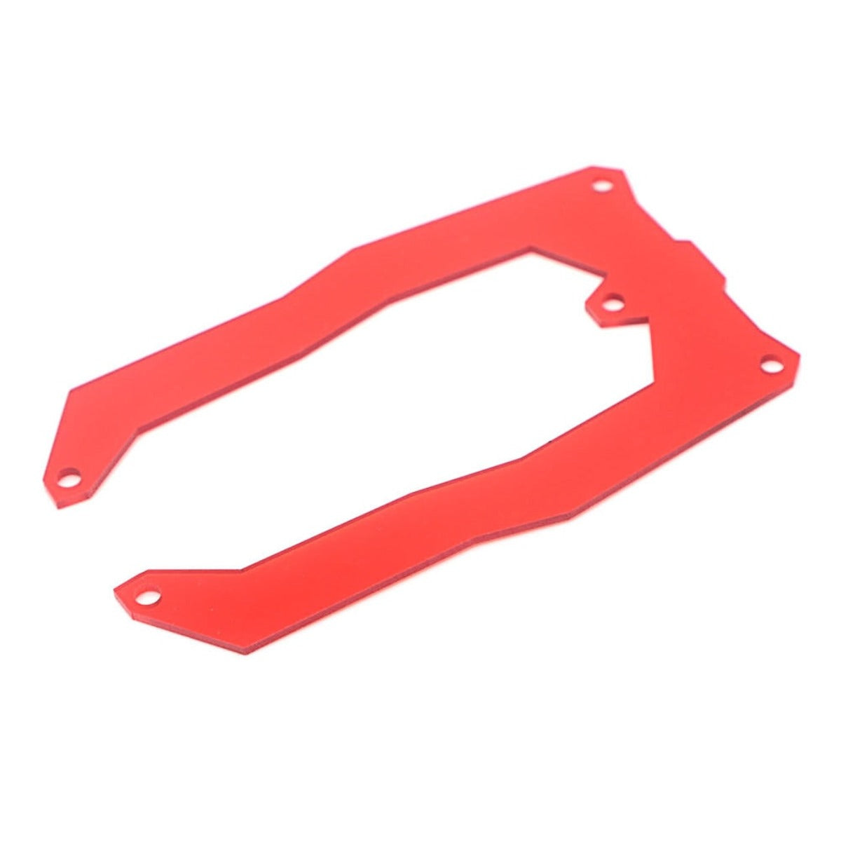 Motorcycle Headlight Protector Grille Guard for BMW, Silver/Red