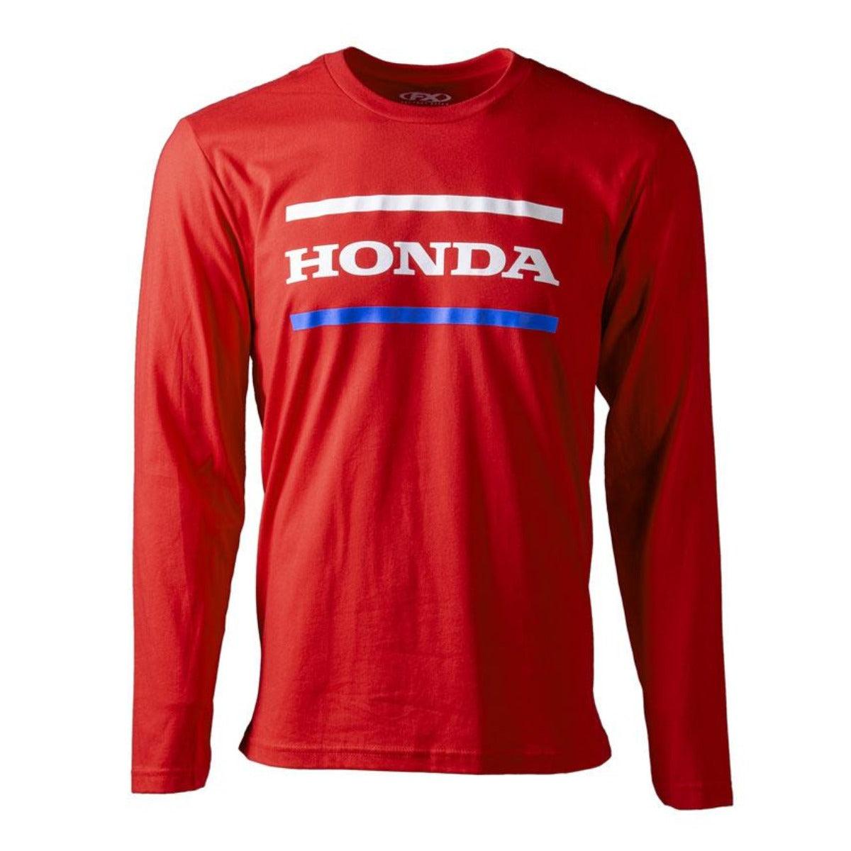 Factory Effex Men's Honda Stripes Long Sleeve Shirt - American Legend Rider