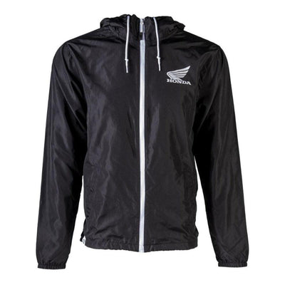 Factory Effex Men's Honda Windbreaker Jacket, Black - American Legend Rider