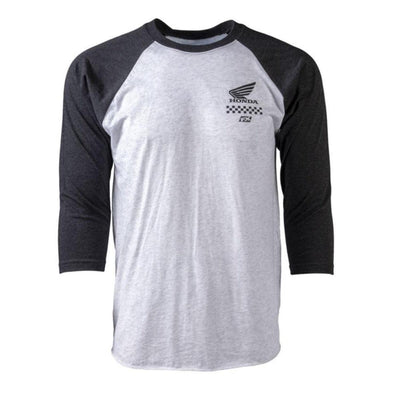 Factory Effex Men's Honda Wing Baseball T-Shirt - American Legend Rider