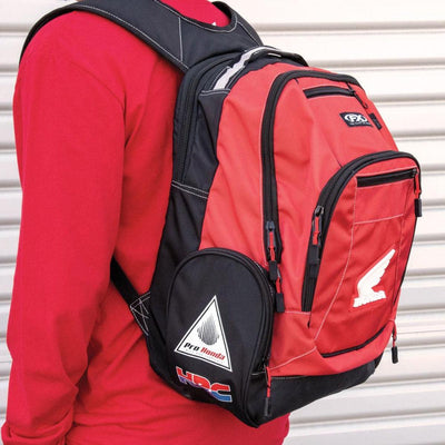 Factory Effex Honda Backpack, Red/Black - American Legend Rider