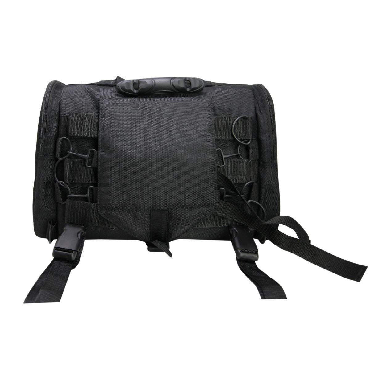 Vance Leather Medium Textile Trunk Bag with Skull Design