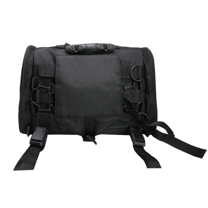 Vance Leather Medium Textile Trunk Bag with Skull Design