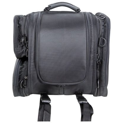 Vance Leather Power Pack Textile with 3 Expandable Side Pockets