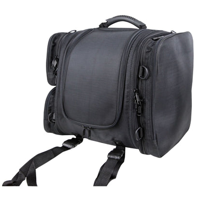 Vance Leather Power Pack Textile with 3 Expandable Side Pockets