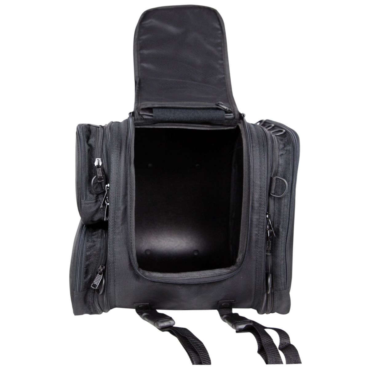 Vance Leather Power Pack Textile with 3 Expandable Side Pockets