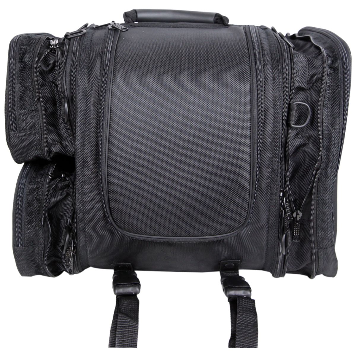 Vance Leather Power Pack Textile with 3 Expandable Side Pockets