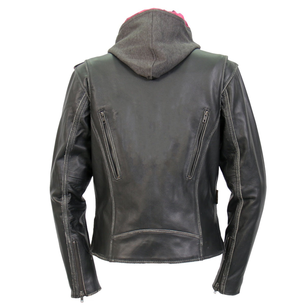 Hot Leathers Women's Jacket With Removable Fleece Lining Separate