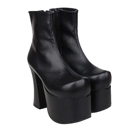Women's Mid Calf Punk Boots - American Legend Rider