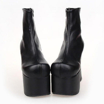 Women's Mid Calf Punk Boots - American Legend Rider