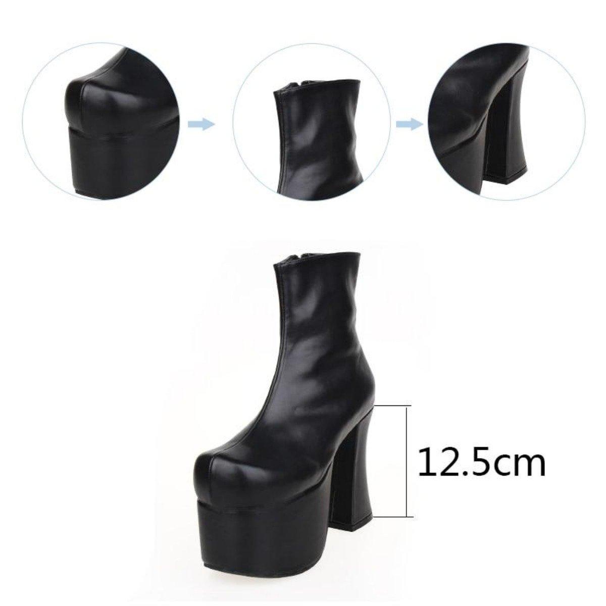 Women's Mid Calf Punk Boots - American Legend Rider