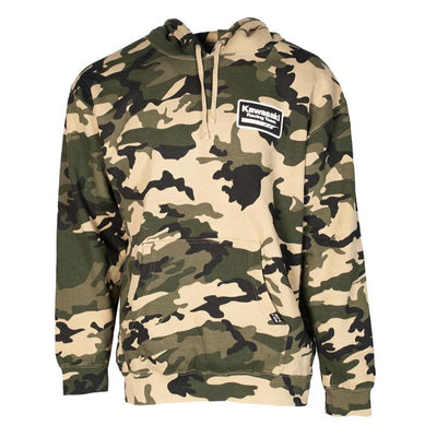 Factory Effex Men's Kawasaki Camo Pullover Hoodie, Camo - American Legend Rider