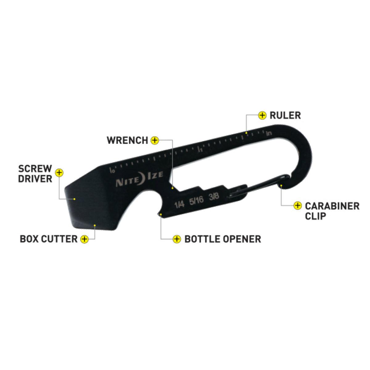 Daniel Smart DOOHICKEY® Key Tool- Black - American Legend Rider