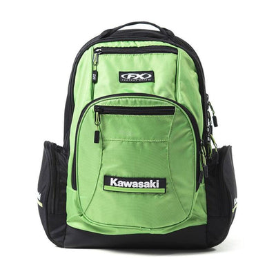 Factory Effex Kawasaki Backpack Premium, Green/Black - American Legend Rider