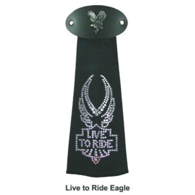 Daniel Smart Live To Ride Eagle Hairtube - American Legend Rider