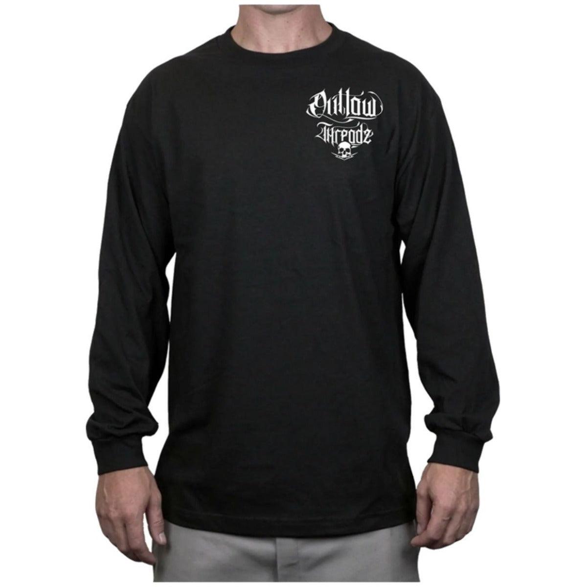 Daniel Smart Men's Coffin Long Sleeve, Black - American Legend Rider