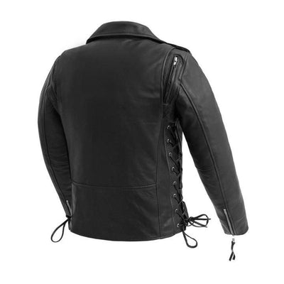 First Manufacturing Popstar - Women's Motorcycle Leather Jacket - American Legend Rider