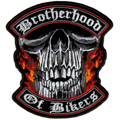 Hot Leathers Brotherhood Patch 4" X 4" - American Legend Rider