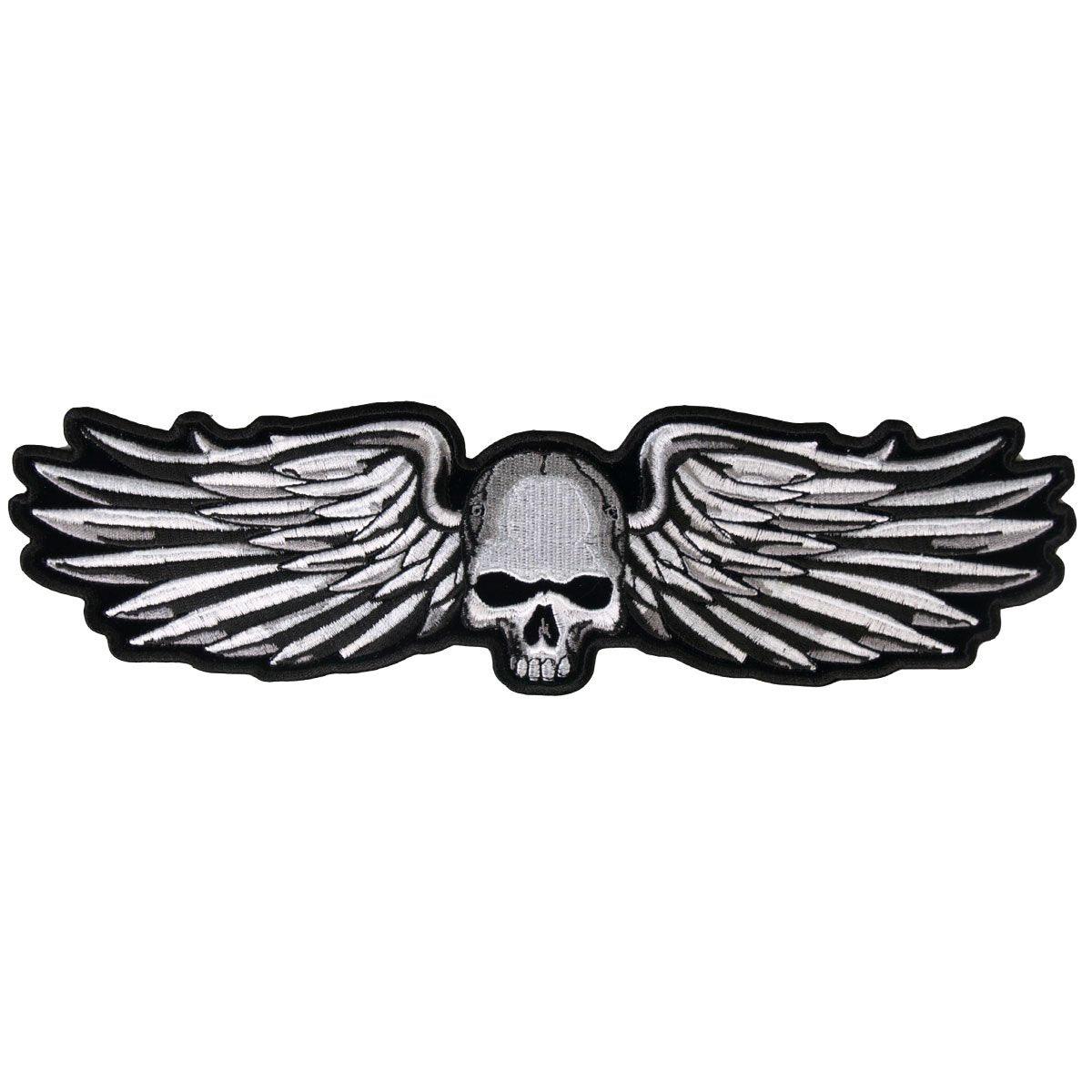 Hot Leathers Patch Metal Wings 11" - American Legend Rider