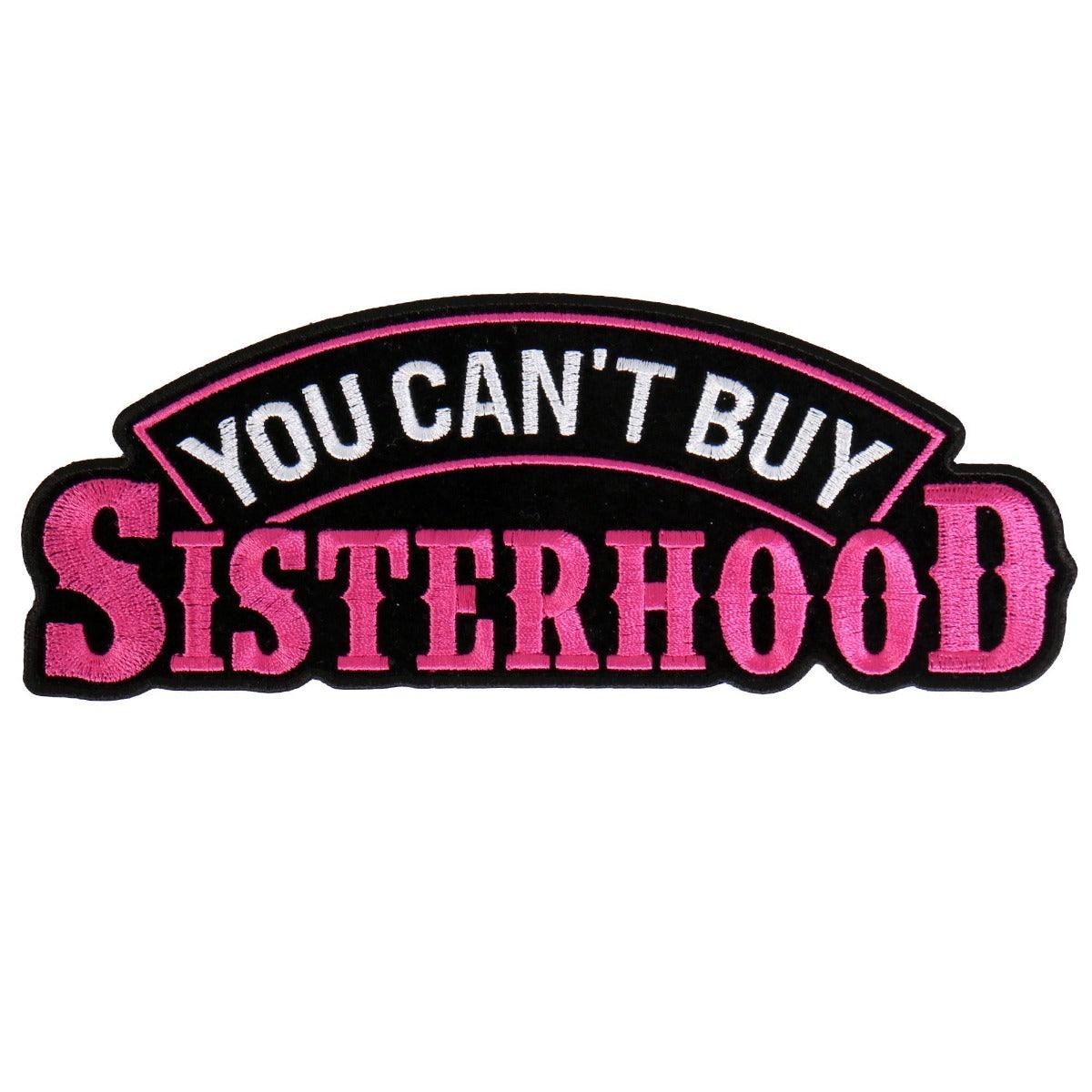 Hot Leathers Sisterhood Patch 4" X 4" - American Legend Rider