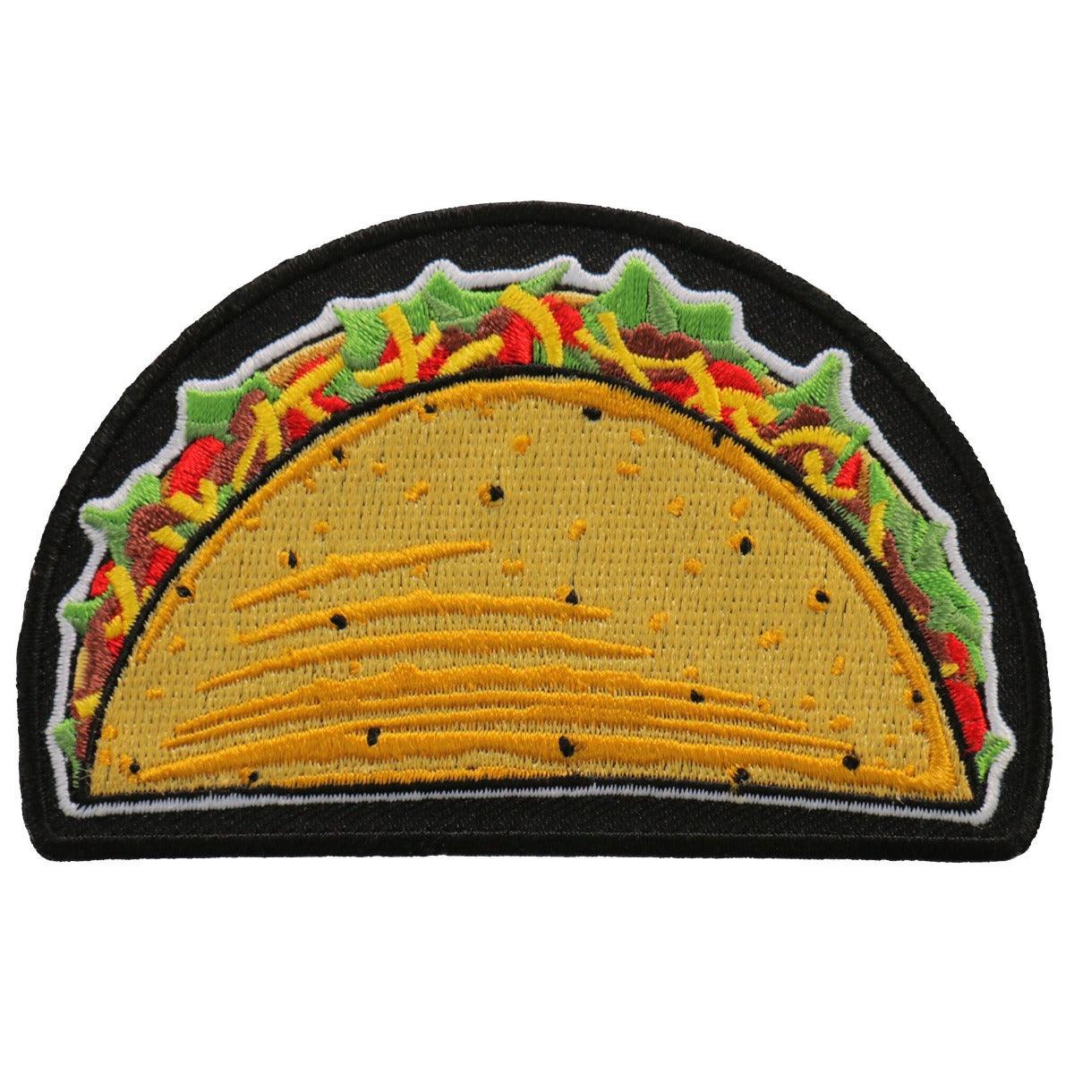 Hot Leathers Taco Patch - American Legend Rider