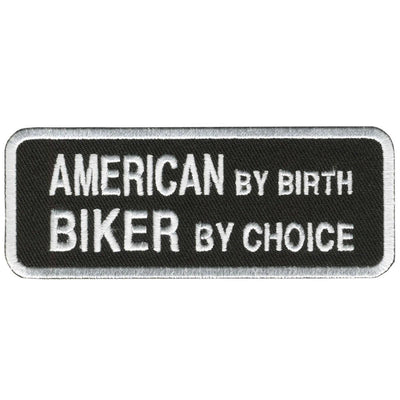 Hot Leathers Patch American Biker By Choice - American Legend Rider