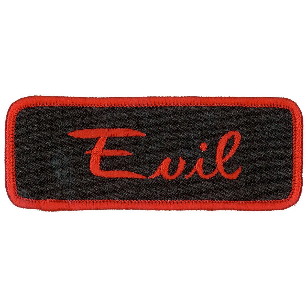 Hot Leathers 4" Evil Patch - American Legend Rider