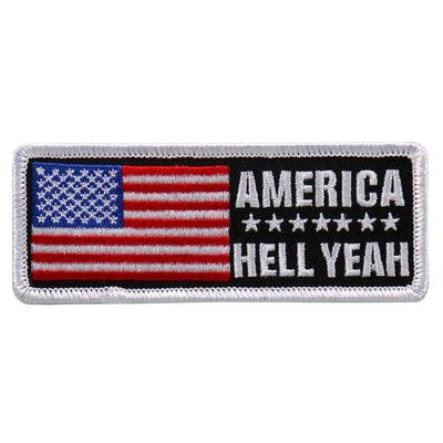 Hot Leathers America Hell Yeah Patch - American Legend Rider