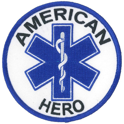 Hot Leathers Patch Hero Medical Star - American Legend Rider